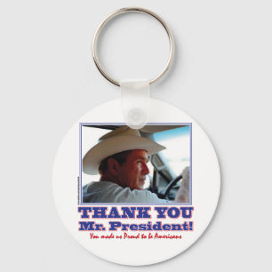 Porte-clés George Bush/Thank you!