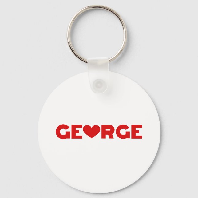 Porte-clés George Love (Recto)