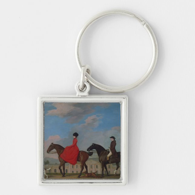 Porte-clés George Stubbs | John et rassemblements de Sophia (Devant)