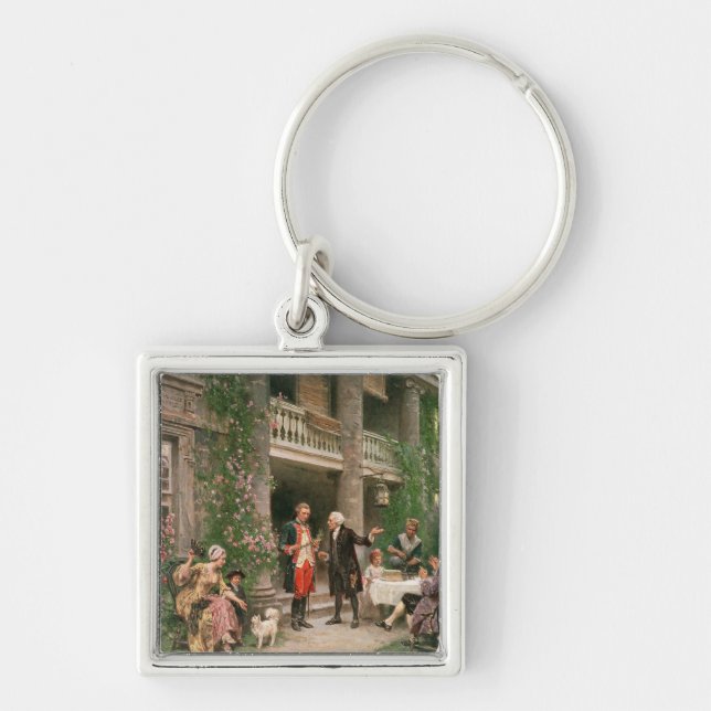 Porte-clés George Washington au jardin de Bartram (Devant)