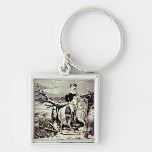 Porte-clés George Washington croisant le Delaware