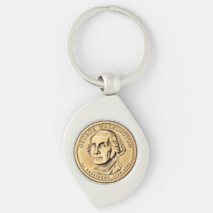 Porte-clés George Washington Dollar