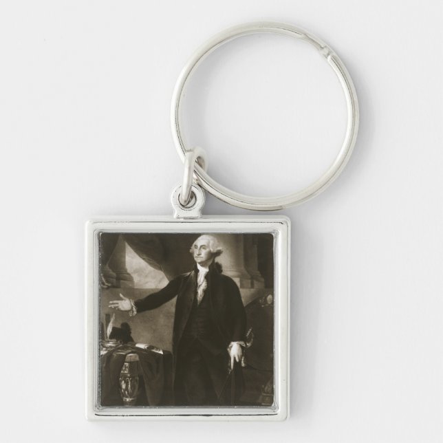 Porte-clés George Washington, ęr président du Sta uni (Devant)