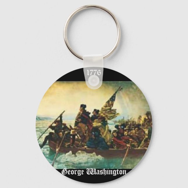 Porte-clés George Washington traversant la rivière Delaware (Recto)