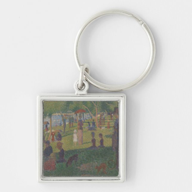 Porte-clés Georges Pierre Seurat | Etudier pour un dimanche s (Devant)