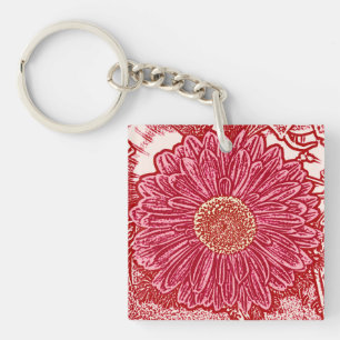 Porte-clés Gerbera Daisy