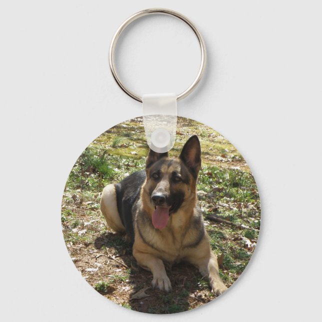 Porte-clés german shepard (Recto)