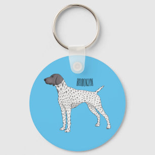 Porte-clés German Shorthred Pointer dog