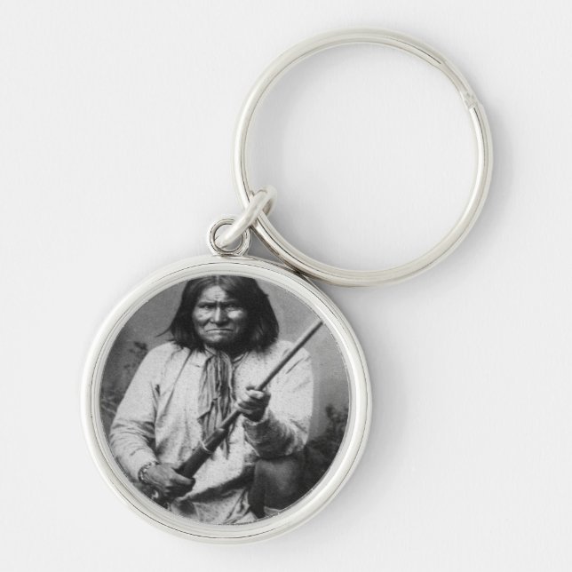 Porte-clés 'Geronimo avec l'arme à feu chez le Ready (Devant)