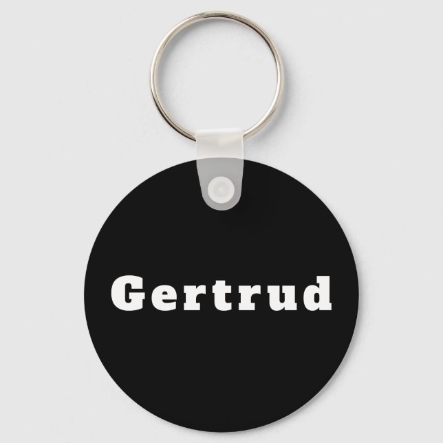 Porte-clés Gertrude (Recto)