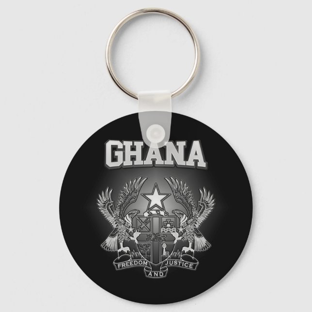 Porte-clés Ghana Coat of Arms (Recto)