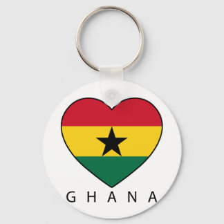 Porte-clés Ghana Soccer Heart