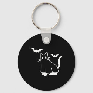 Porte-clés Ghost Chat Poche Halloween Costume Hommes Femmes E