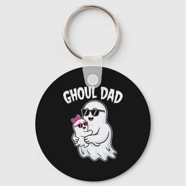 Porte-clés Ghoul Dad Shirt Men Daddy Soky Halloween Ghost Cos (Recto)