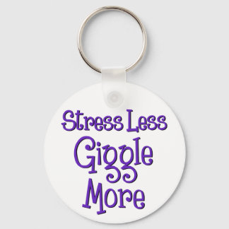 Porte-clés GIGGGLE MORE, encre violette
