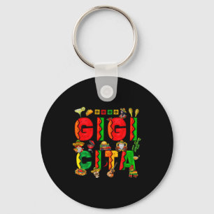 Porte-clés Gigi cite cinq mai fête famille mexicaine