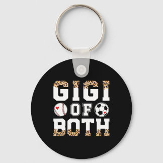 Porte-clés Gigi des deux léopards vendent football Gigi grand