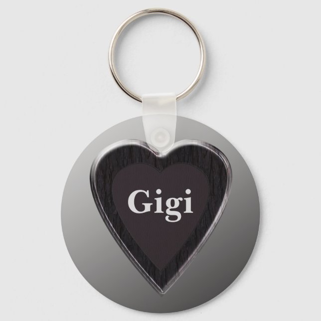 Porte-clés Gigi Heart Keychain (Recto)