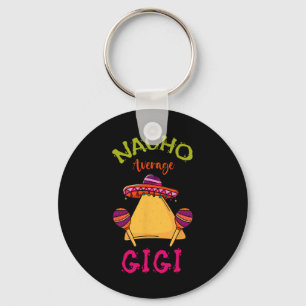 Porte-clés Gigi mexicaine moyenne nacho Cinco De Mayo Grand-m