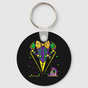 Porte-clés Gilet de smoking Mardi Gras Costume de fête Parade