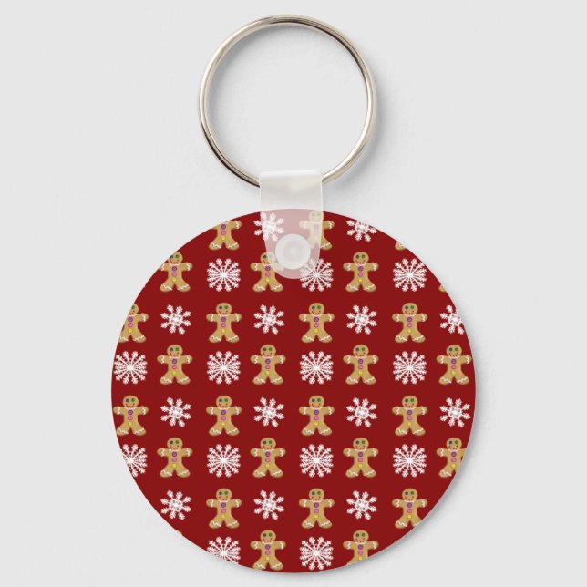 Porte-clés Gingembre et neige (Recto)