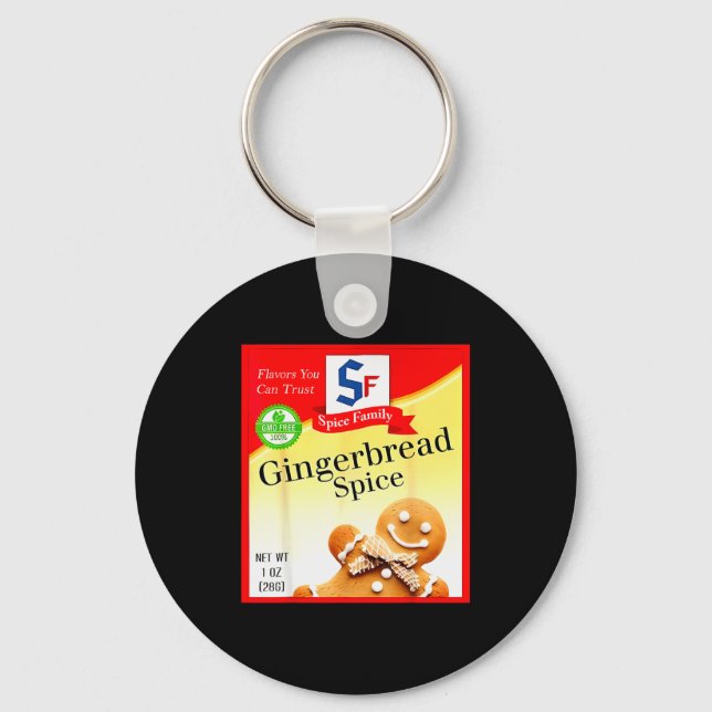 Porte-clés Ginger Bread Sce Group Costume Family Matching Hal (Recto)