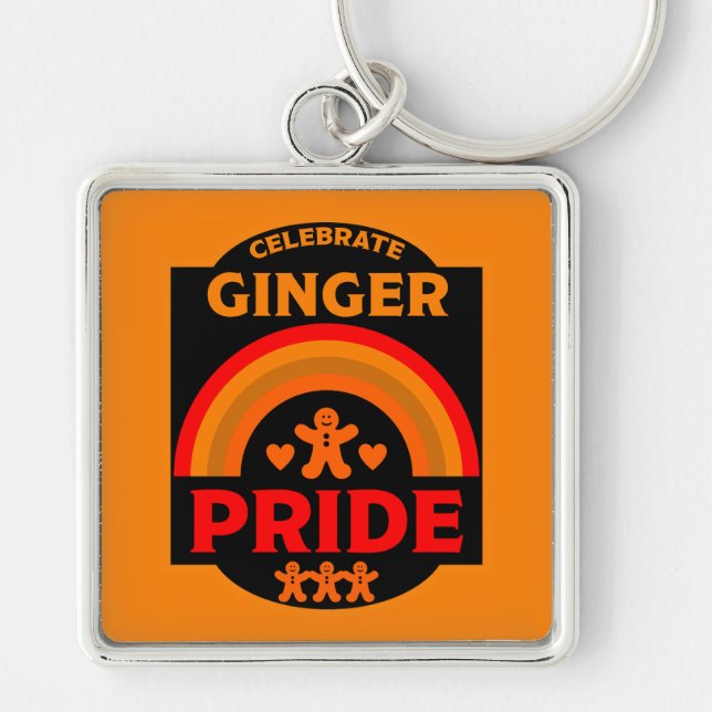 Porte-clés Ginger Haired Pride (Devant)