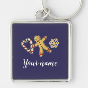 Porte-clés Gingerbreadman Love