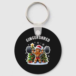 Porte-clés Gingersher Funny Gingerbread Homme Gym Bodybuildin
