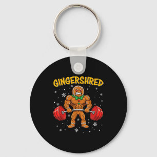 Porte-clés Gingershred Drôle Bonhomme en pain d'épices Gymnas