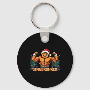 Porte-clés Gingershred Drôle Bonhomme en pain d'épices Gymnas