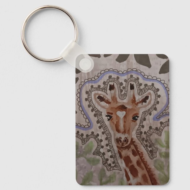 Porte-clés Girafe (Recto)