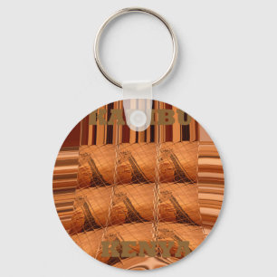Porte-clés Girafe Hakuna Matata Chic Moderne art Col