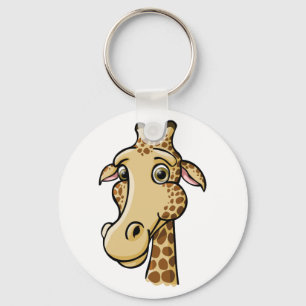 Porte-clés Giraffe de dessin