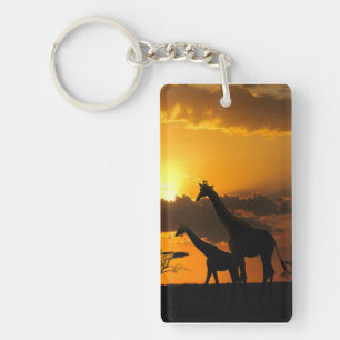 Porte-clés Giraffe Famille 2