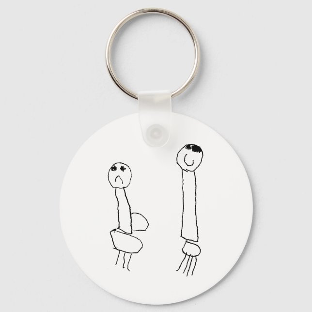 Porte-clés Giraffes (Recto)