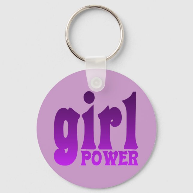 Porte-clés Girl Power (Recto)