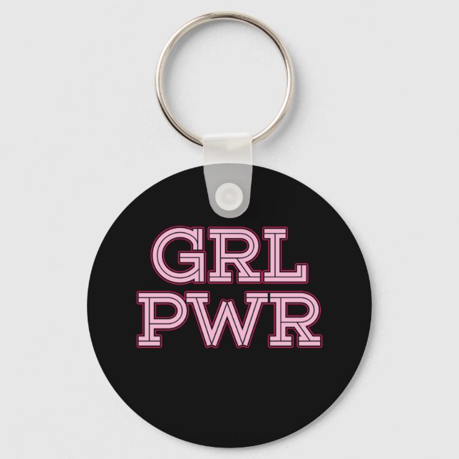 Porte-clés Girl Power Feminist Feminism Female Womens Right G (Recto)
