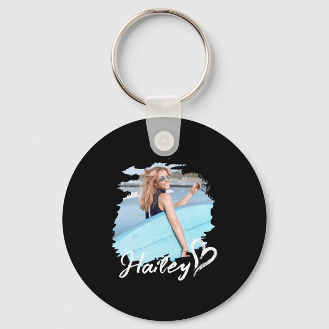 Porte-clés Girlfriend Nge Heart Simple Modern Cool Photo  (Recto)