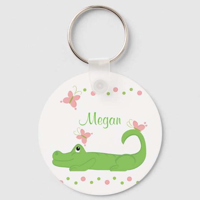 Porte-clés GIrly Gator (Recto)