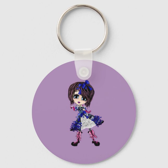 Porte-clés Girly Gifts Harajuku Style fille (Recto)