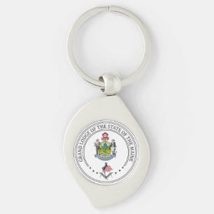 Porte-clés Gîte franc-maçonnerie de l'état du Maine
