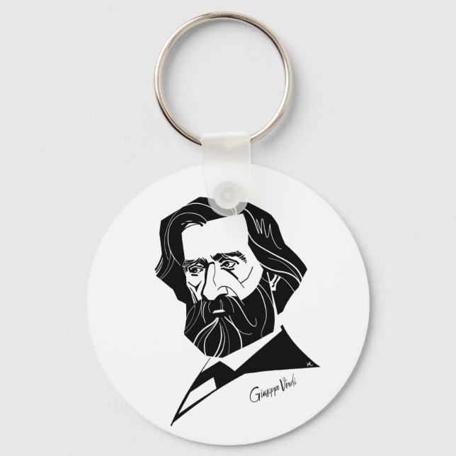 Porte-clés Giuseppe Verdi (Recto)
