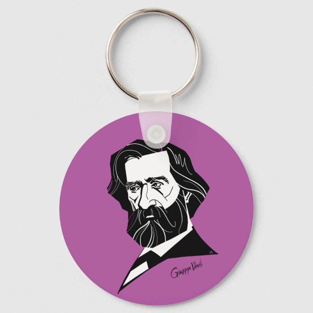 Porte-clés Giuseppe Verdi (Recto)