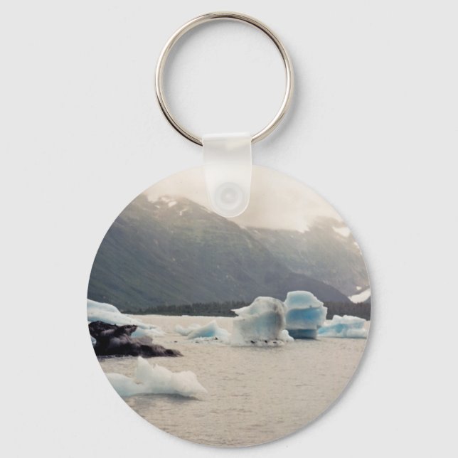 Porte-clés Glace bleue (Recto)
