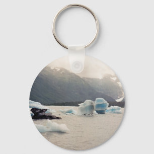 Porte-clés Glace bleue