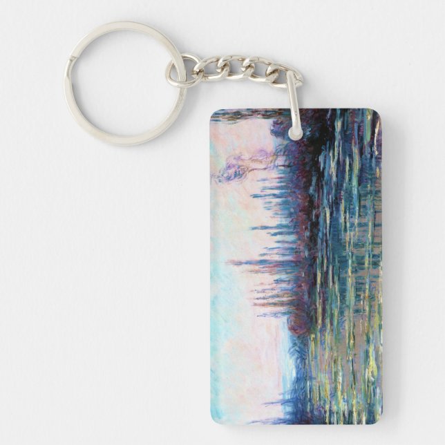 Porte-clés Glace de flottement, Claude Monet 1882 (Devant)