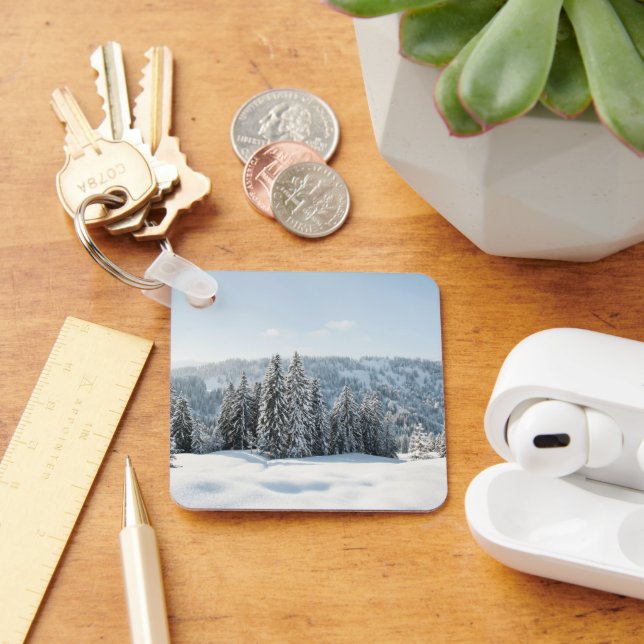 Porte-clés Glace et neige | Allgäu Bavaria Allemagne (Bureau)