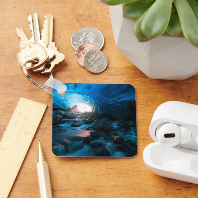 Porte-clés Glace et neige | Glacier Mendenhall, Juneau, Alask (Bureau)