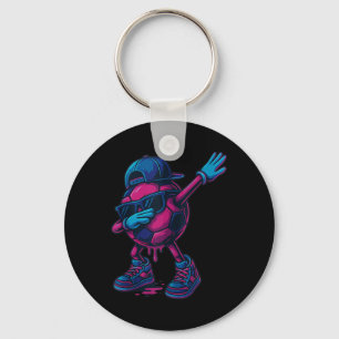Porte-clés Glace Football Drip Pour Garçons Drôle Dabbing Soc